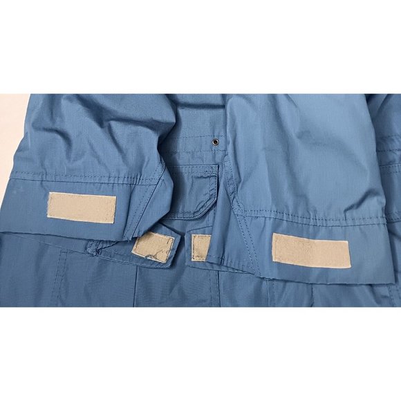 Vtg Woolrich Womens XL Chore Coat Jacket Blue Wool Lined USA Made Workwear READ - Picture 16 of 16